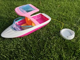 Barbie Yacht in pink-weiss mit Zubehör