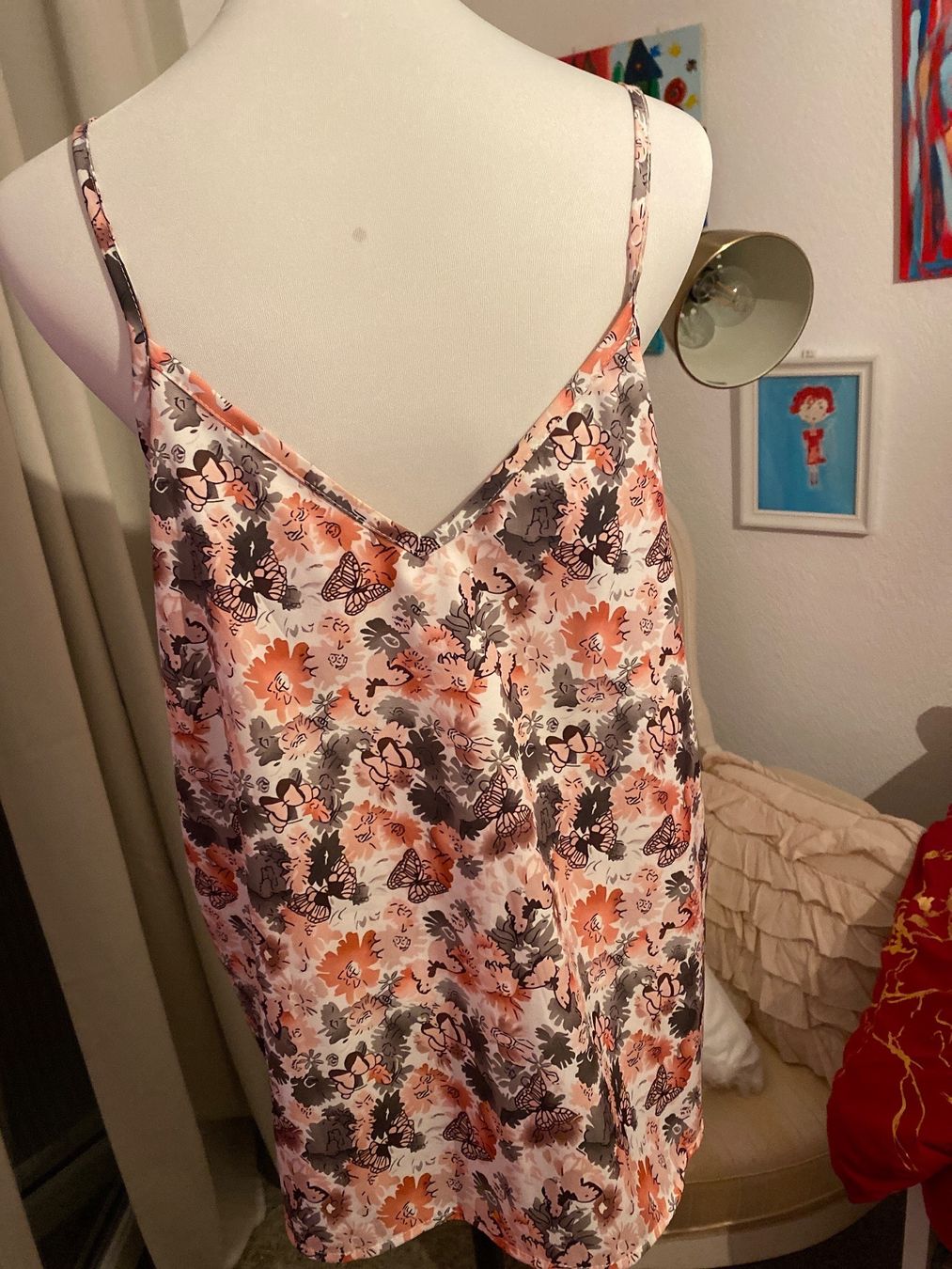 Tops: Sommertop mit Blumenmuster Grösse L/XL – Gebraucht aus Bettlach von Aresdiego 1