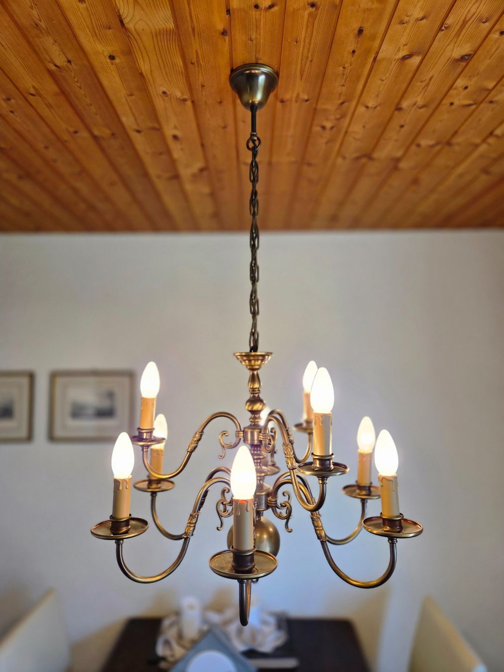 Lampadari & plafoniere: Messing Kronleuchter – Usato da Jegenstorf venduto da cla_d57p 1