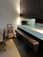 Handgefertigte Bank