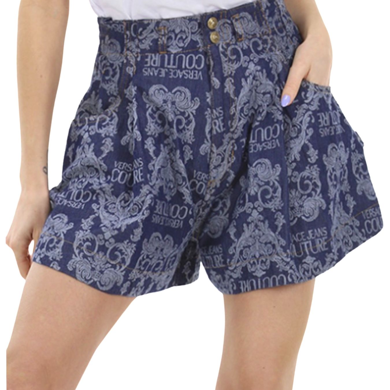 Versace Pantaloni: VERSACE Jeans Couture - neu - – Nuovo (secondo la descrizione) da Jona venduto da vanessasupermarket20 3