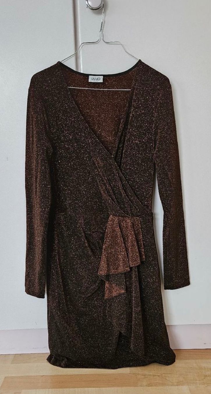 Liu Jo Kleider: 🤎Kleid Liu Jo 38 Coctailkleid Glitzer – Neu (gemäss Beschreibung) aus Schlieren von mal_grab 1
