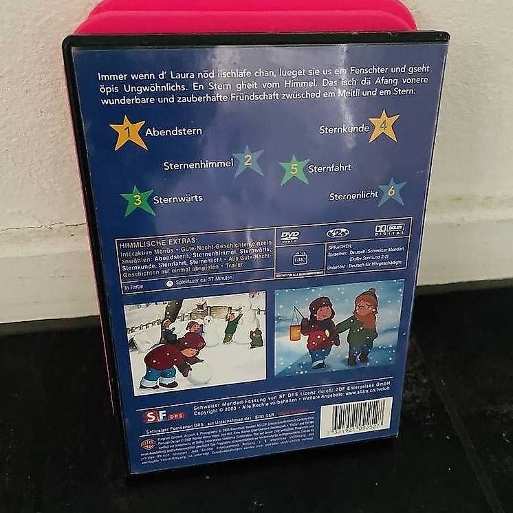 Tutti i DVDs: Lauras Stern DVD 1-4, ch-deutsch – Usato da Biel/Bienne venduto da Hamamlezi 4