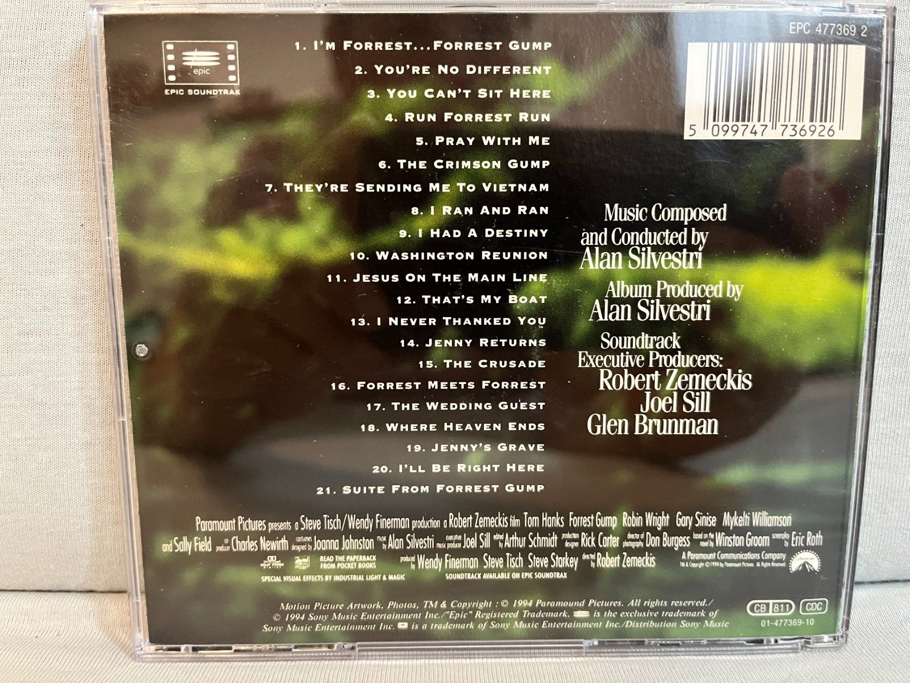 CDs: Shakespeare in Love & Forrest Gump – Gebraucht aus Bühl BE von psos 4