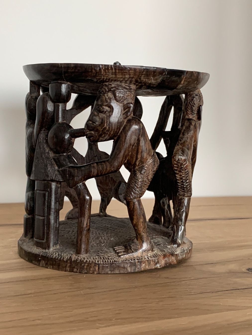 Portacandele: Kerzenständer Ebenholz Afrika – Usato da Bülach venduto da Berimbau0 2