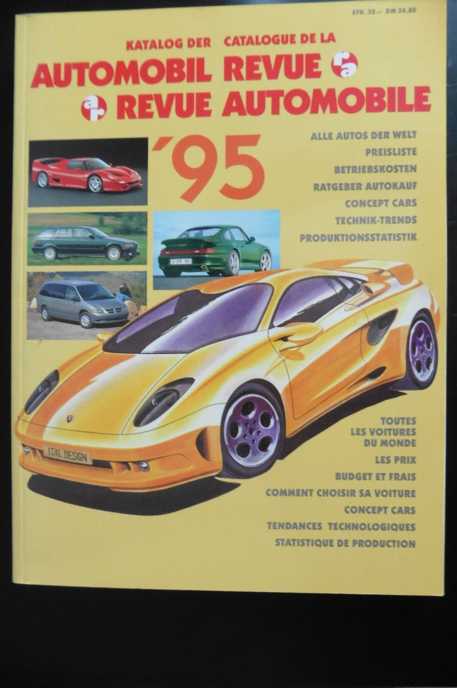 Libri: Automobil Revue 1995 – Nuovo (secondo la descrizione) da Embrach venduto da Ramo44