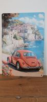 VW Käfer Blechschild Nostalgie Ferien Italien Sommer Früh...
