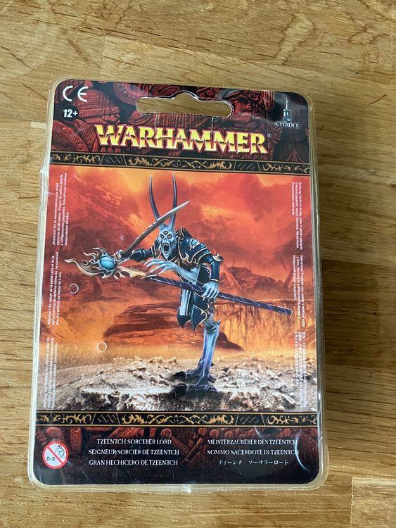 Warhammer - Sorcier Tzeentch Chaos Warriors - Games Workshop - Neuf OOP
