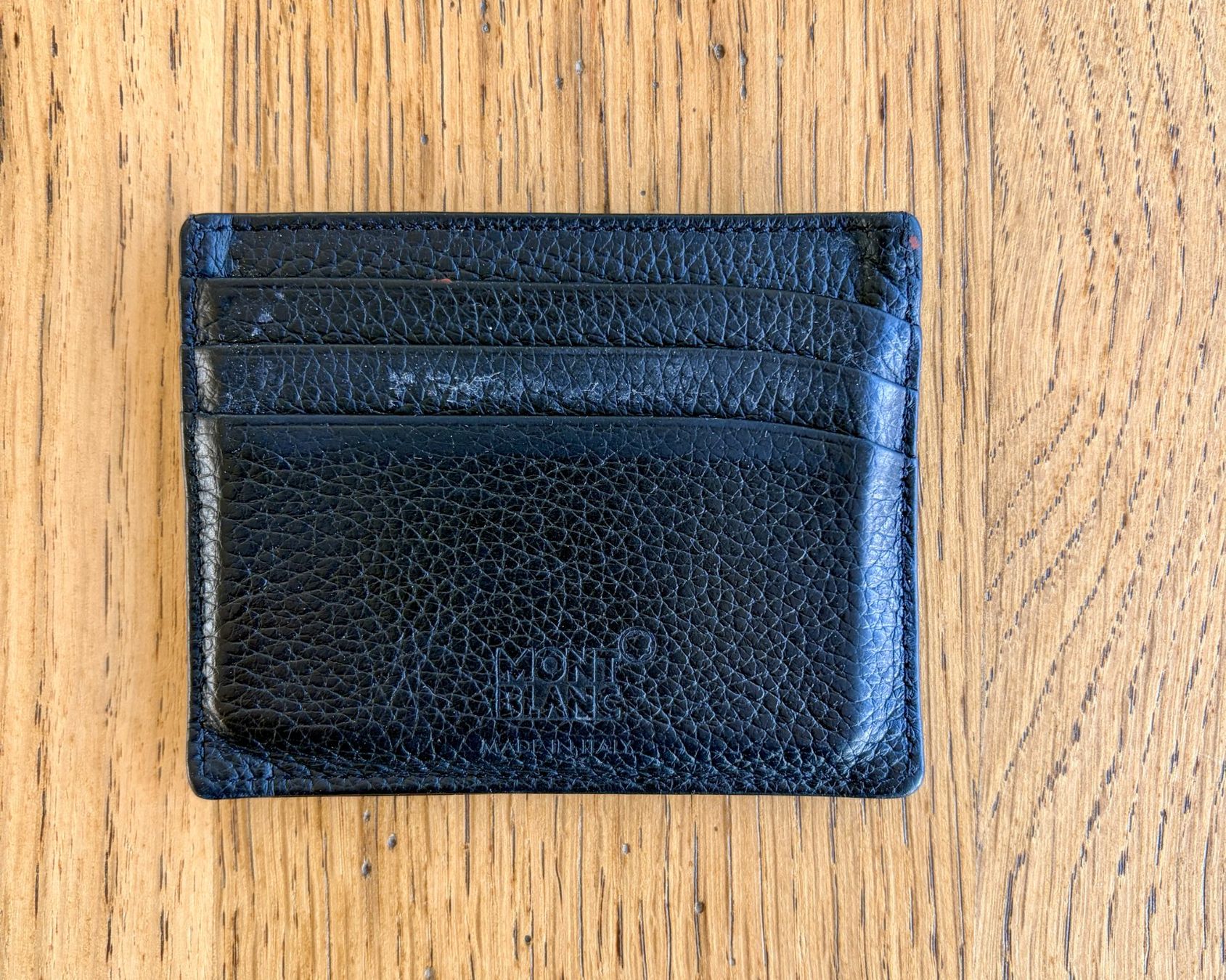 Montblanc Portafogli: Porte-cartes Montblanc 6CC – Usato da Vevey venduto da Darklemon 1