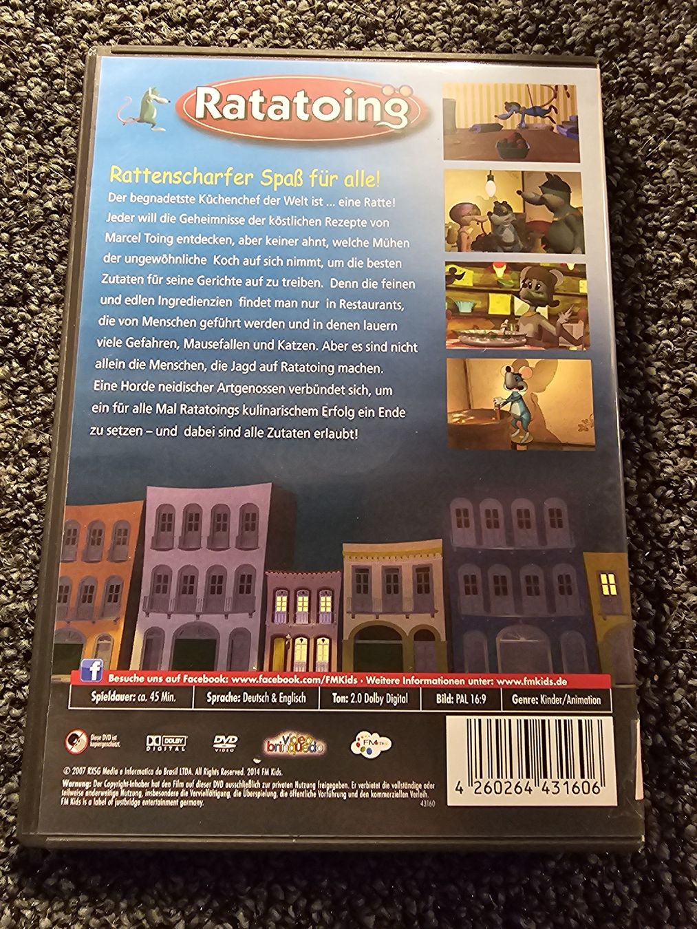 Tutti i DVDs: Ratatoing DVD (20822) – Usato da Ruswil venduto da jan_bxl5 1