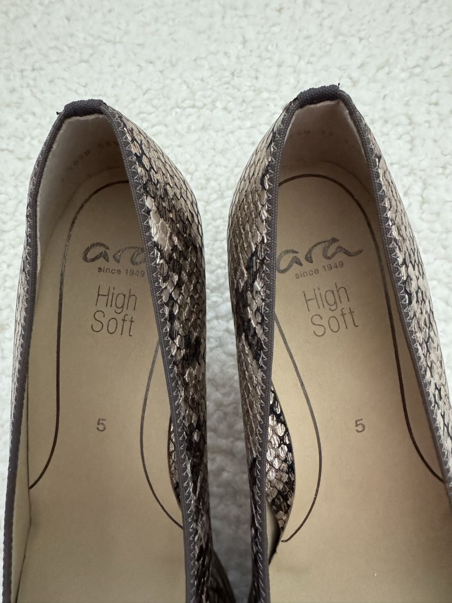 Ara Scarpe da donna: Ara Schuhe Gr. 5 Reptilien-Look – Nuovo (secondo la descrizione) da Büttikon AG venduto da Pastis44 2