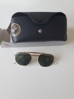 Lunettes de soleil Ray-Ban Marchal Or avec étui Neuf