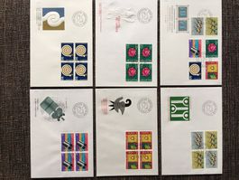CH 1971 FDC Ersttagsbrief Sonderpostmarken