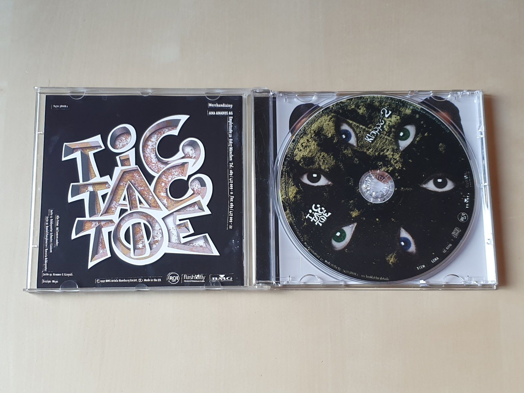 CD: Tic Tac Toe Klappe die 2te – Usato da Stansstad venduto da collectorsshop 2
