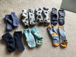 7 Rutschsocken Gr. 23-26
