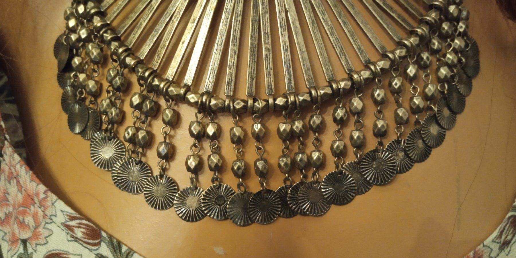 Ketten: Breite Designer Statement Kette im Boho Stil zu Free People – Gebraucht aus St. Gallen von Hereplaysmusic 3