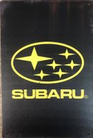 Subaru Blechschild Metallschild Impreza WRX STI Rally WRC