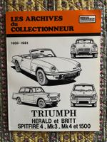 LES ARCHIVES DU COLLECTIONNEUR - Triumph 1959-1981
