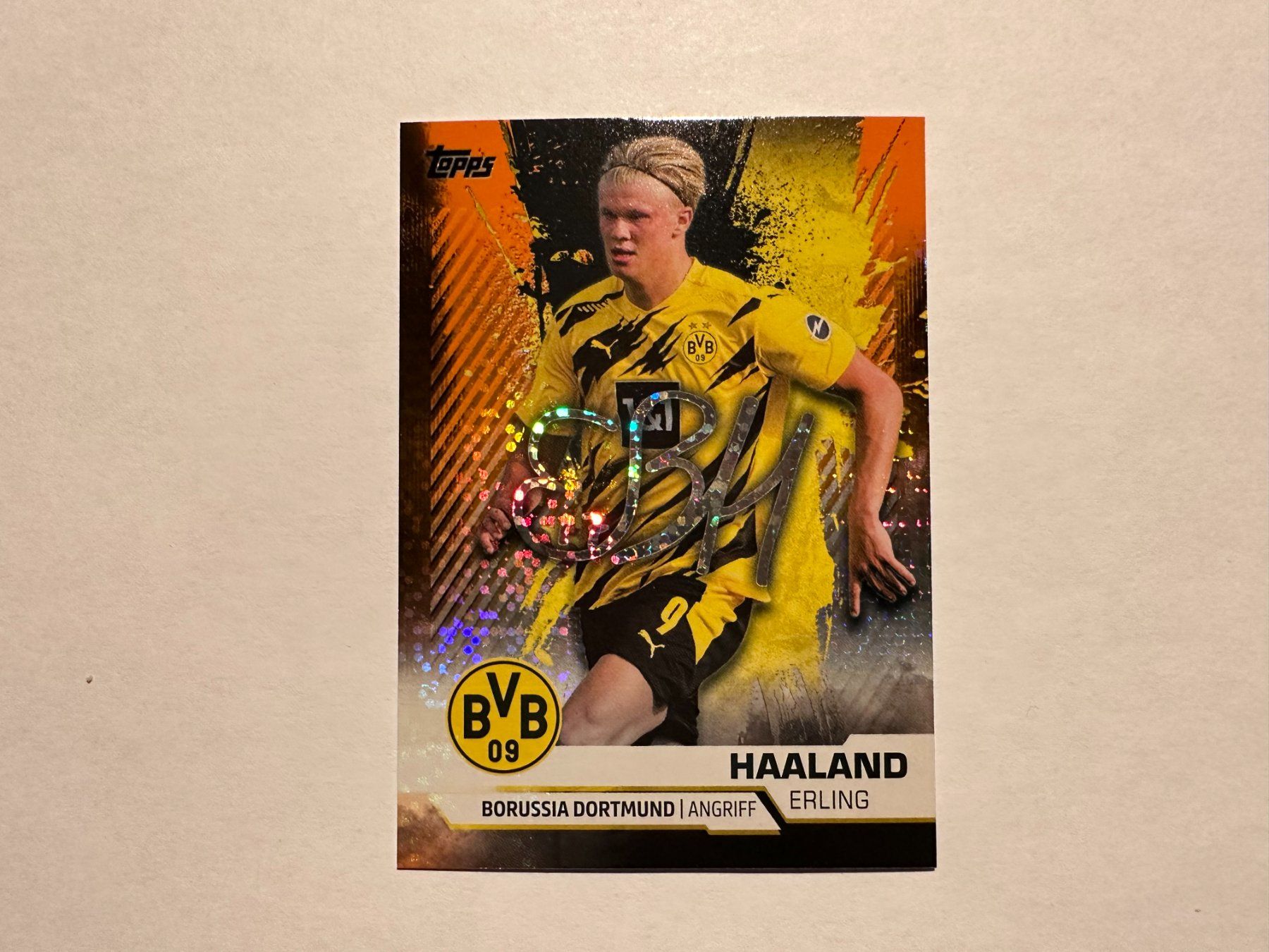 Panini Carte collezionabili: 2021 Topps BVB Set Erling Haaland  /75 – Usato da Hagendorn venduto da Pokecollectorch 1