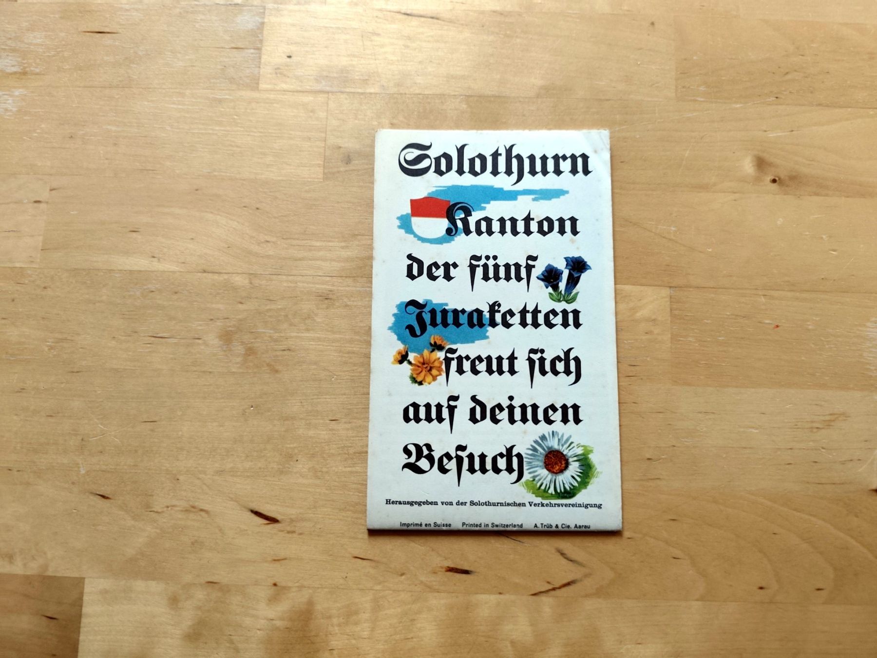 Cartoline postali: Solothurn – Usato da Birrwil venduto da dirtyoldtown 3