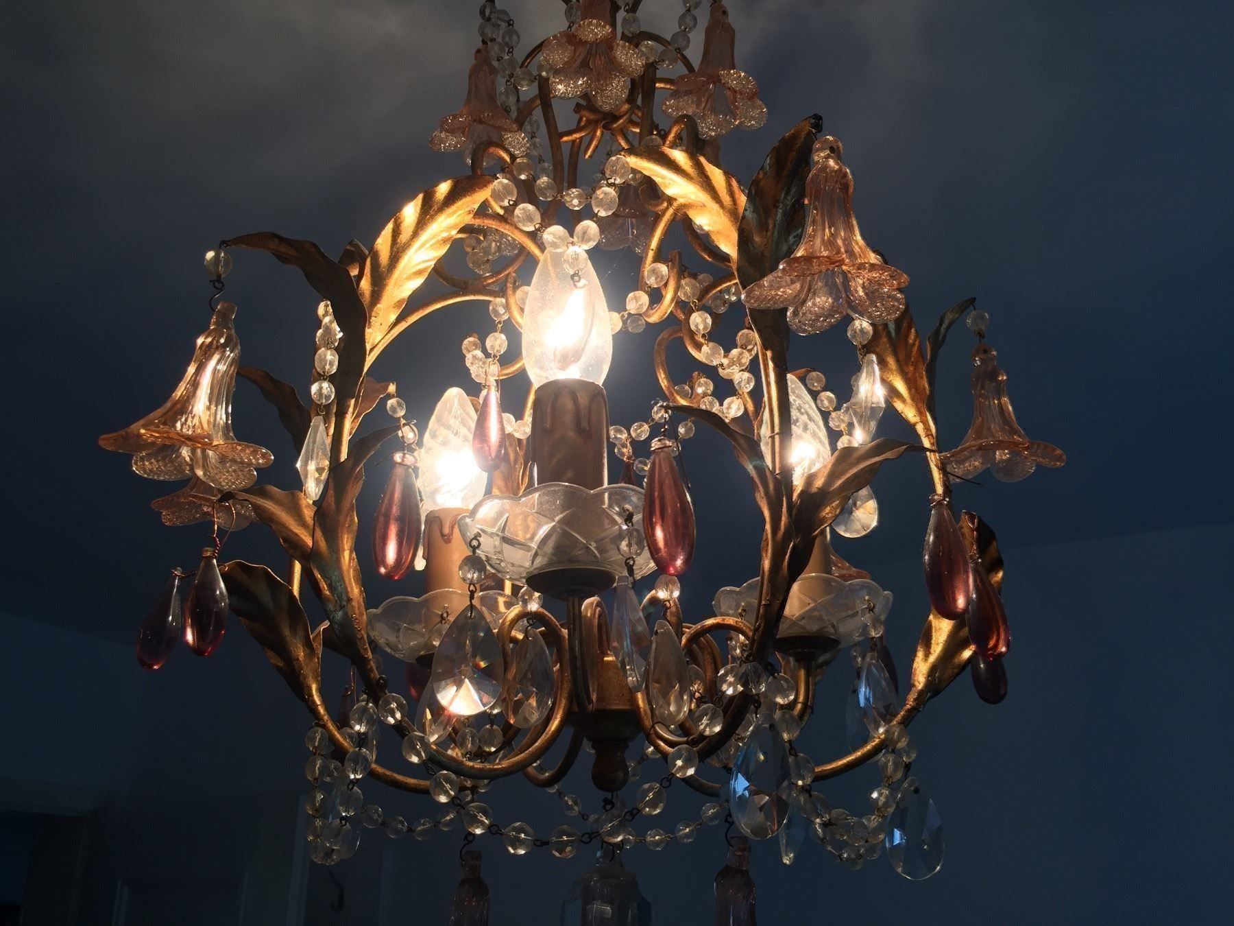 Lustres & lampes de plafonds: Florentiner Deckenlampe Höhe: 70cm B: 40cm – D'occasion à Zürich par Artnuvo 5