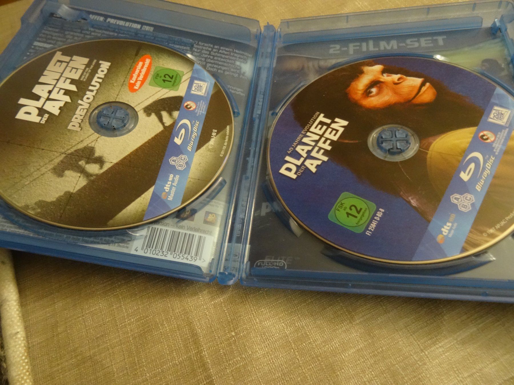 Tutti i DVDs: Planet der Affen (1968) & Prevolution Blu-ray – Usato da Olten venduto da Disc-Verkauf 1