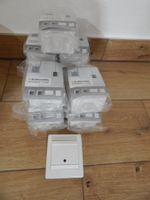 Aufputz Wechselschalter mit Glimmlampe AP Weiss, 10 Stk