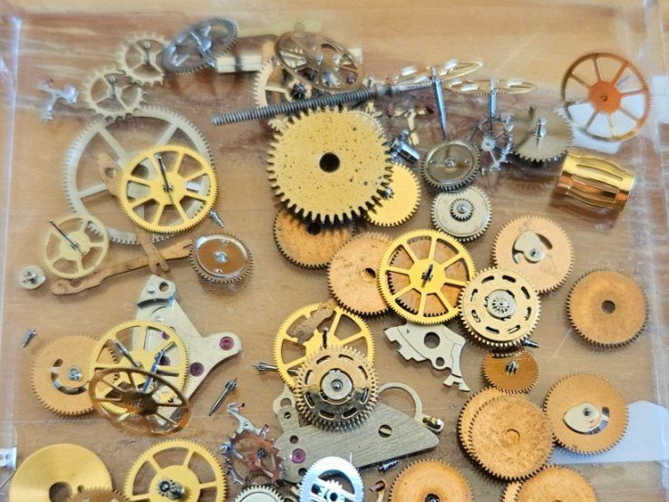 Orologi: Diverse Uhrwerk Komponenten zum Basteln ect. – Usato da Lenk im Simmental venduto da oli66661 2