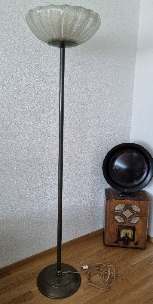 Lampade: Art Deco Stehlampe Floral – Usato da Murg venduto da BocaChica1953 1