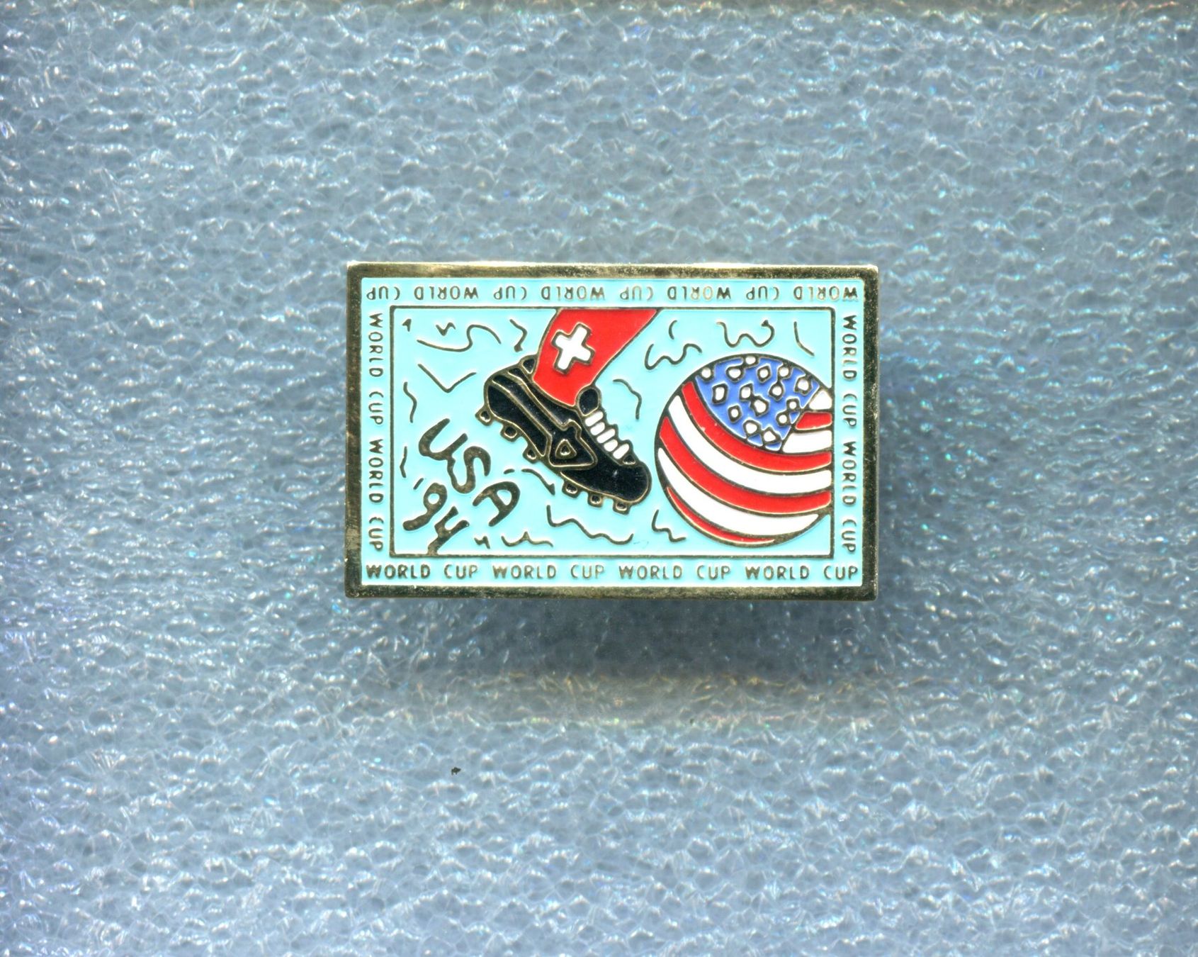 Plaketten & Abzeichen: WORLD CUP USA SCHWEIZ '94 – Gebraucht aus Winterthur von Sammleroase