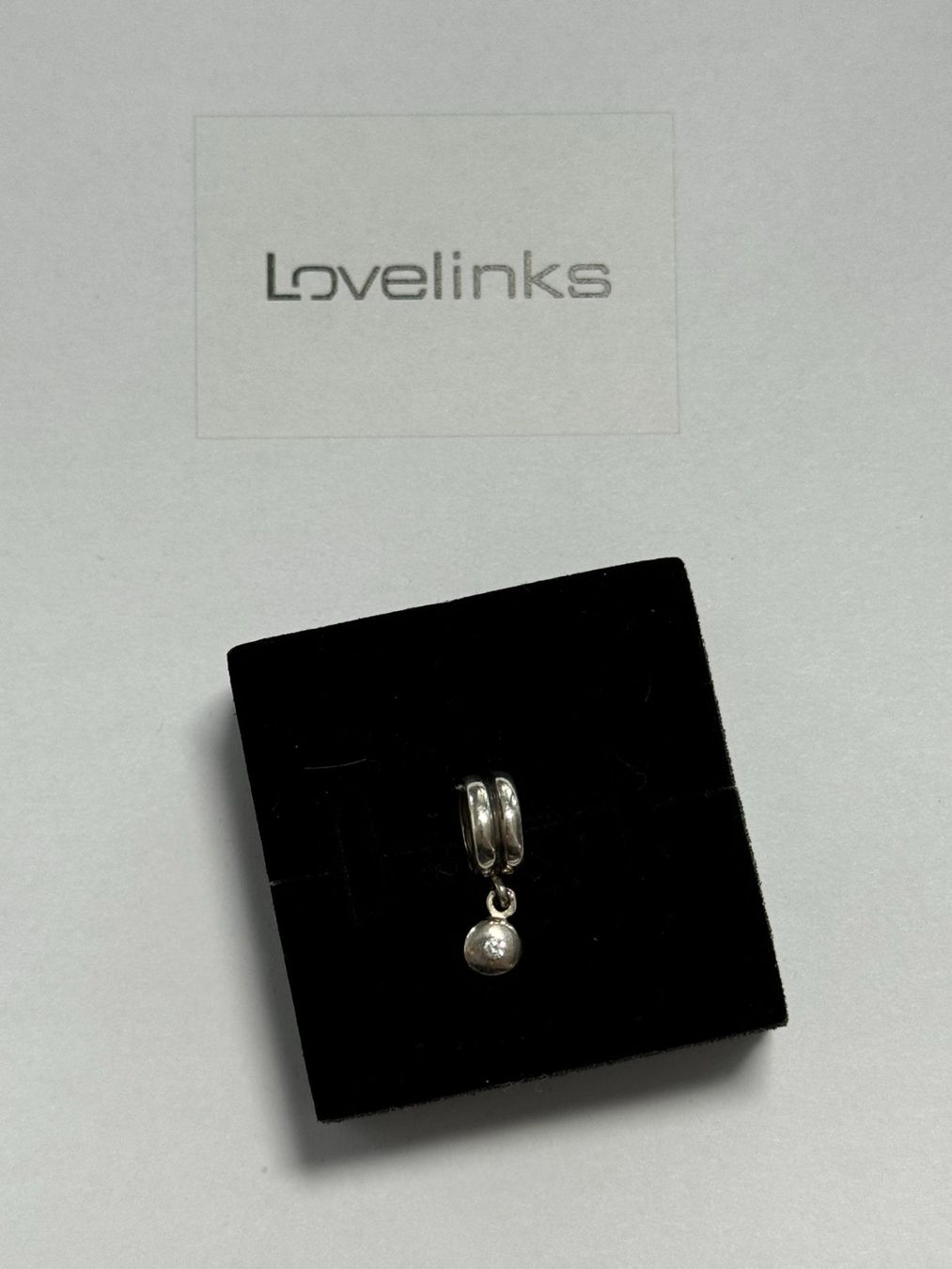 Anhänger: Aufl. Schmucksammlung-Original Lovelinks Charm mit Stein – Gebraucht aus Villigen von Topper76