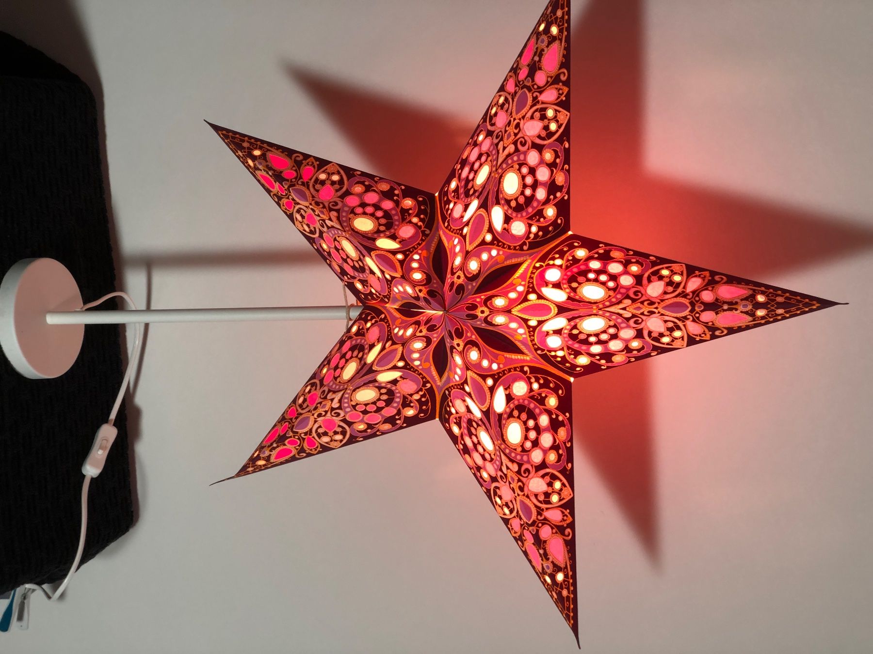 Alle Dekorationen: Leuchtstern - rani - 60cm / mit Standfuss + LED – Neu und originalverpackt aus Bergdietikon von Garak 6