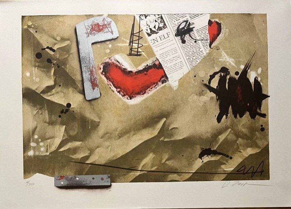 Rolf Ziegler (1955-2010) Lithographie, handsigniert nummerie 1