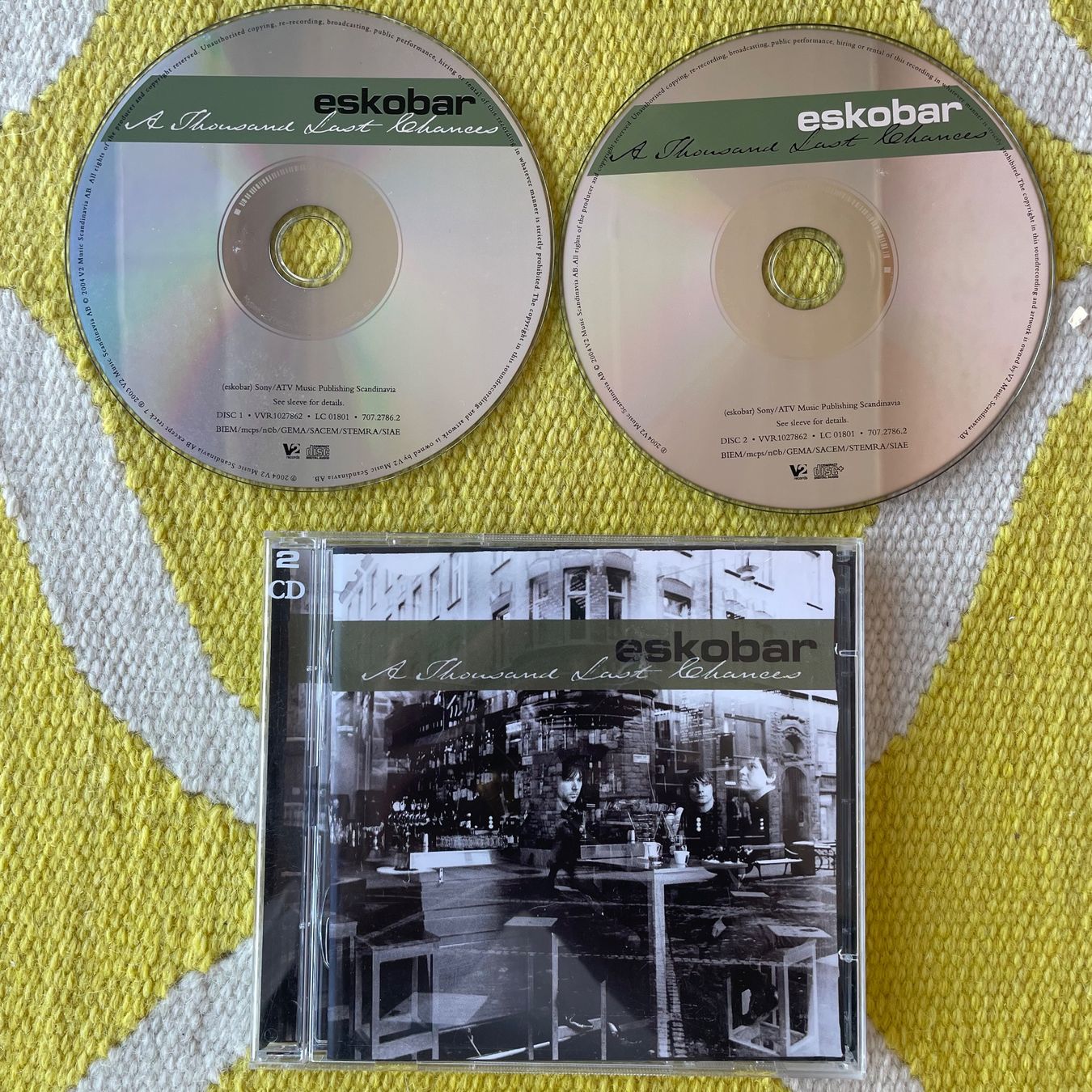 CD: ESKOBAR-2CD A THOUSAND LAST LEHANCES – Usato da Rorschacherberg venduto da CD-Roli