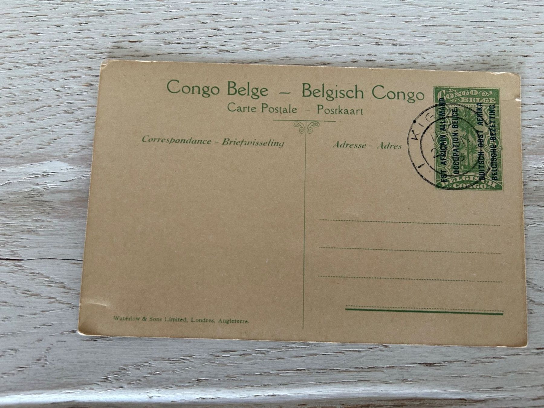 Cartoline postali: Ansichtskarten Kongo – Usato da Wängi venduto da Argon180 5