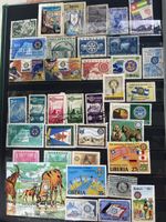 Stamps collection rotary