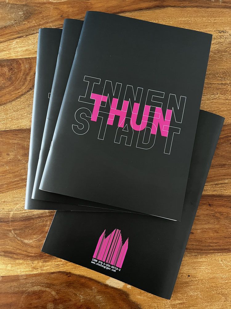 Bücher: Nachschlagewerk Innenstadt Thun – Neu und originalverpackt aus Thun von Gogan