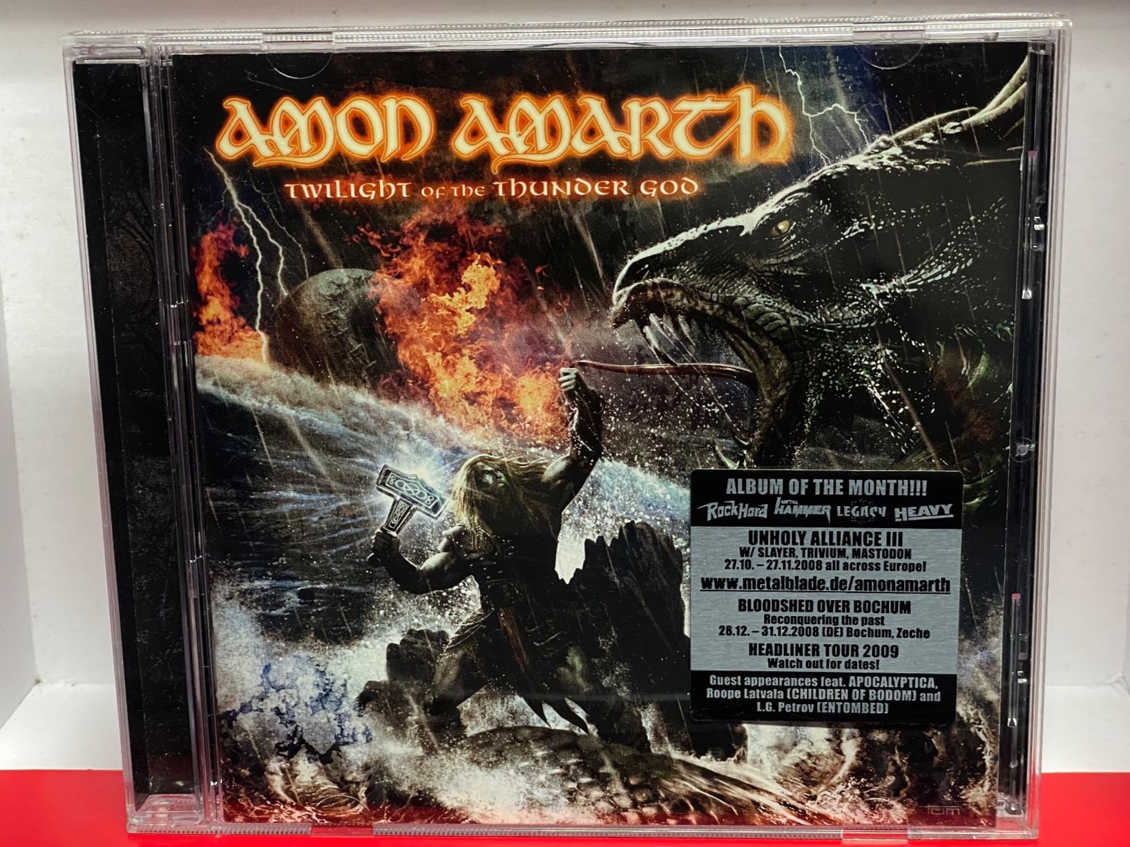 CD: Amon Amarth-Twilight of the Thunder God – Usato da Muri b. Bern venduto da AdidasCollector 3