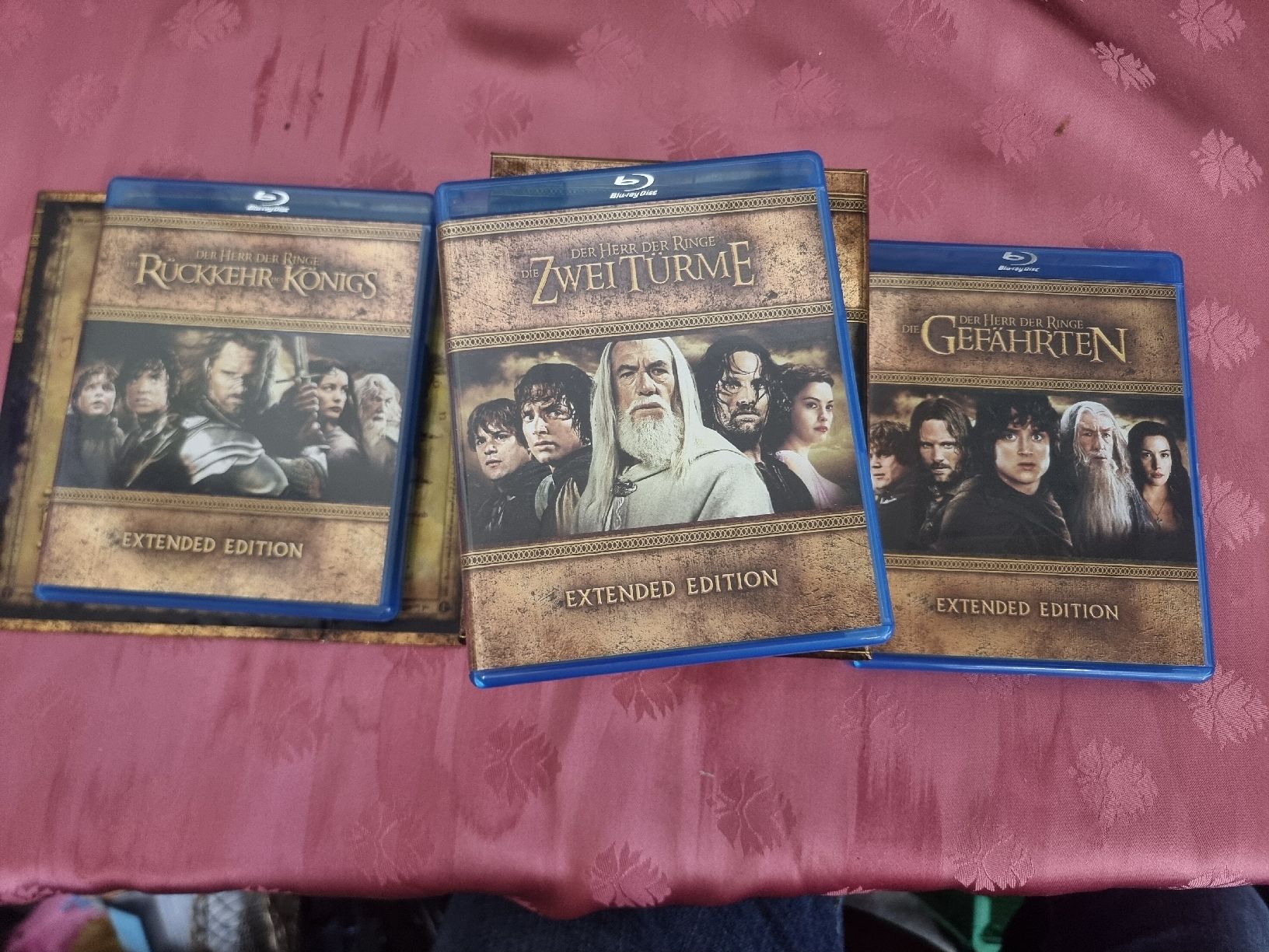 Alle DVDs: Der Herr der Ringe Trilogie Blu-ray Extended Edition – Gebraucht aus Zürich von Budget-Brocki 3