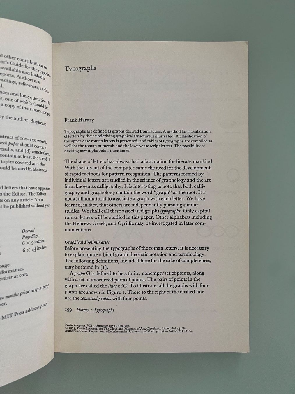 Libri: Typography - visible language volume VII number 3 – Usato da Renens VD venduto da ale_q6bz 3