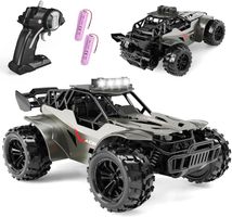Ferngesteuertes Auto 20km 1 20 RC Metallgehäuse Scheinwerfer