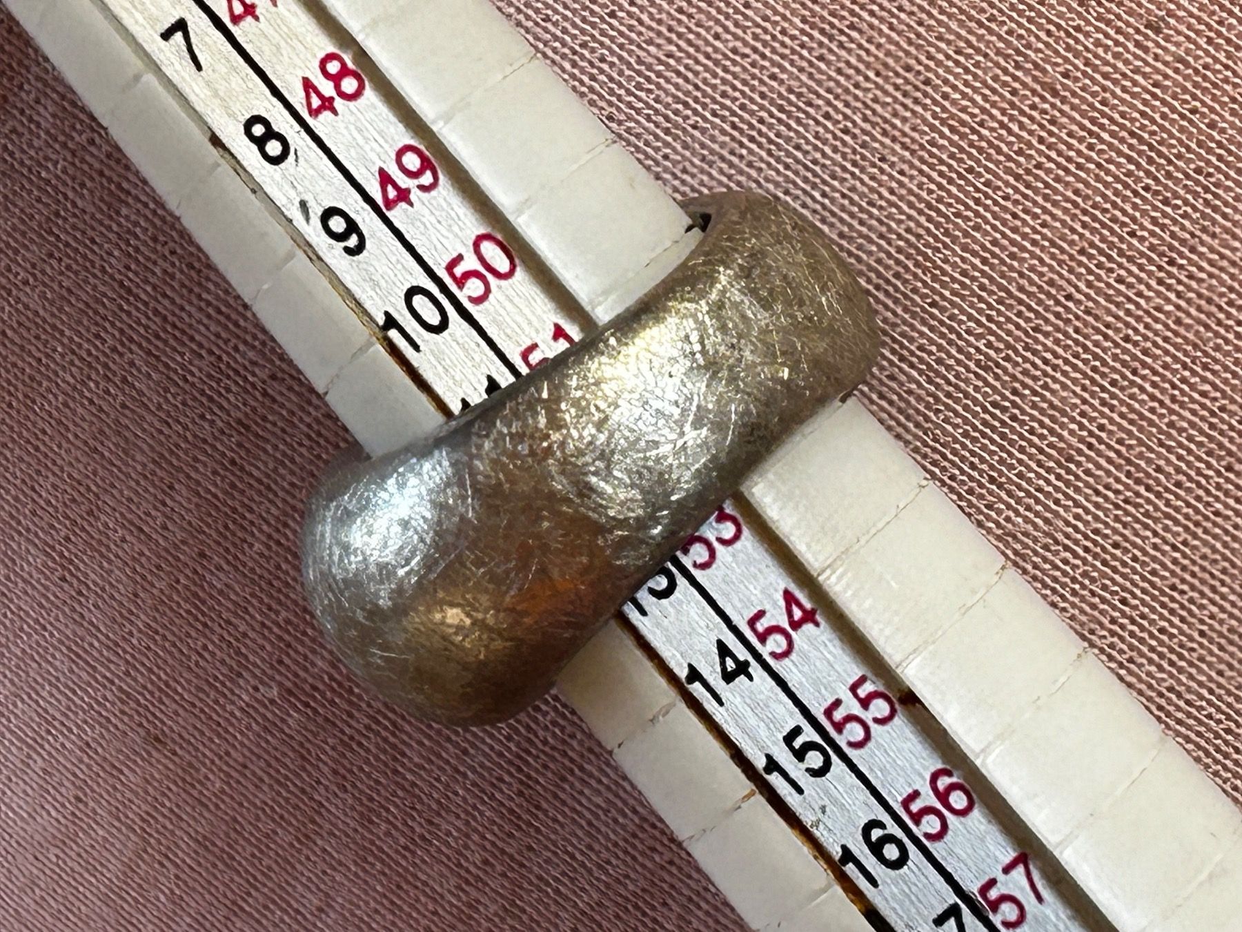 Anelli: Silberring uni mattes Muster (53) – Usato da Dittingen venduto da Bellevista 7
