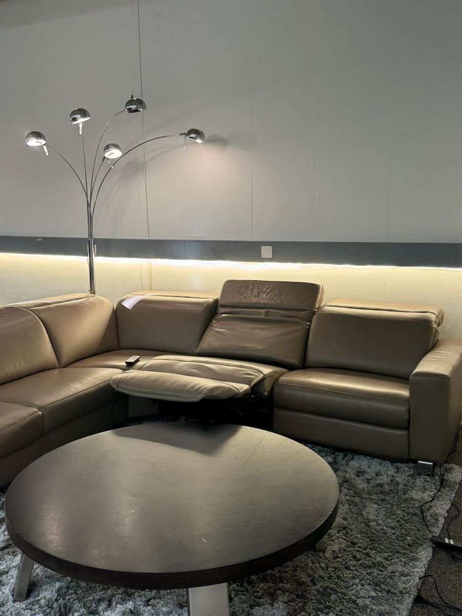 Divani: Ecksofa aus braunem Nappaleder mit RelaxFunktion – Usato da Fehraltorf venduto da Sofalab.swiss 6