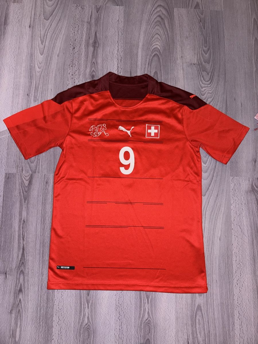 Schweizer Nati Canottiere & Pantaloni: Maillot suisse Okafor S – Nuovo e nell'imballaggio originale da Porrentruy venduto da fee_24