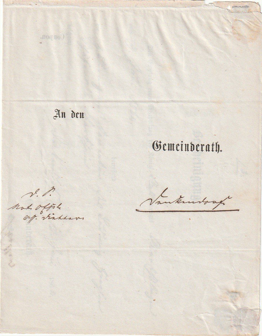 Tutti i francobolli: Faltbrief, Esslingen Notariat,1864 – Usato da Aarburg venduto da Aare10 1
