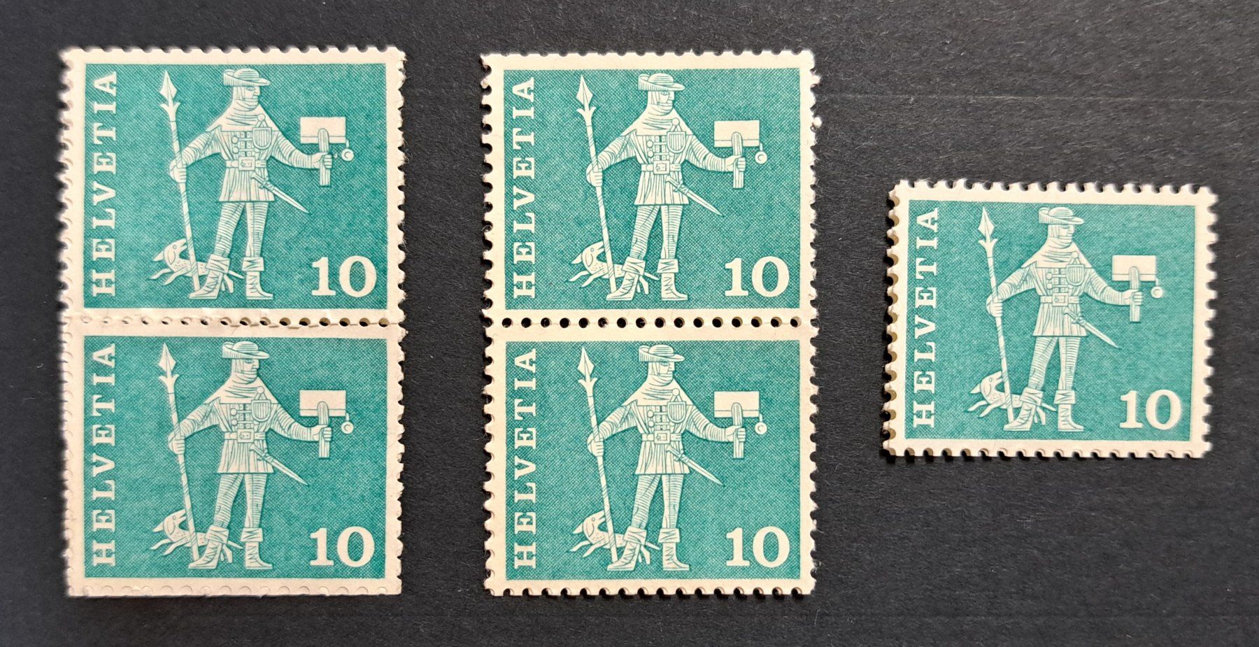 Tutti i francobolli: Lot Rollenmarken mit Datumstempel – Nuovo (secondo la descrizione) da Unterägeri venduto da PhilatelieStudiger 2