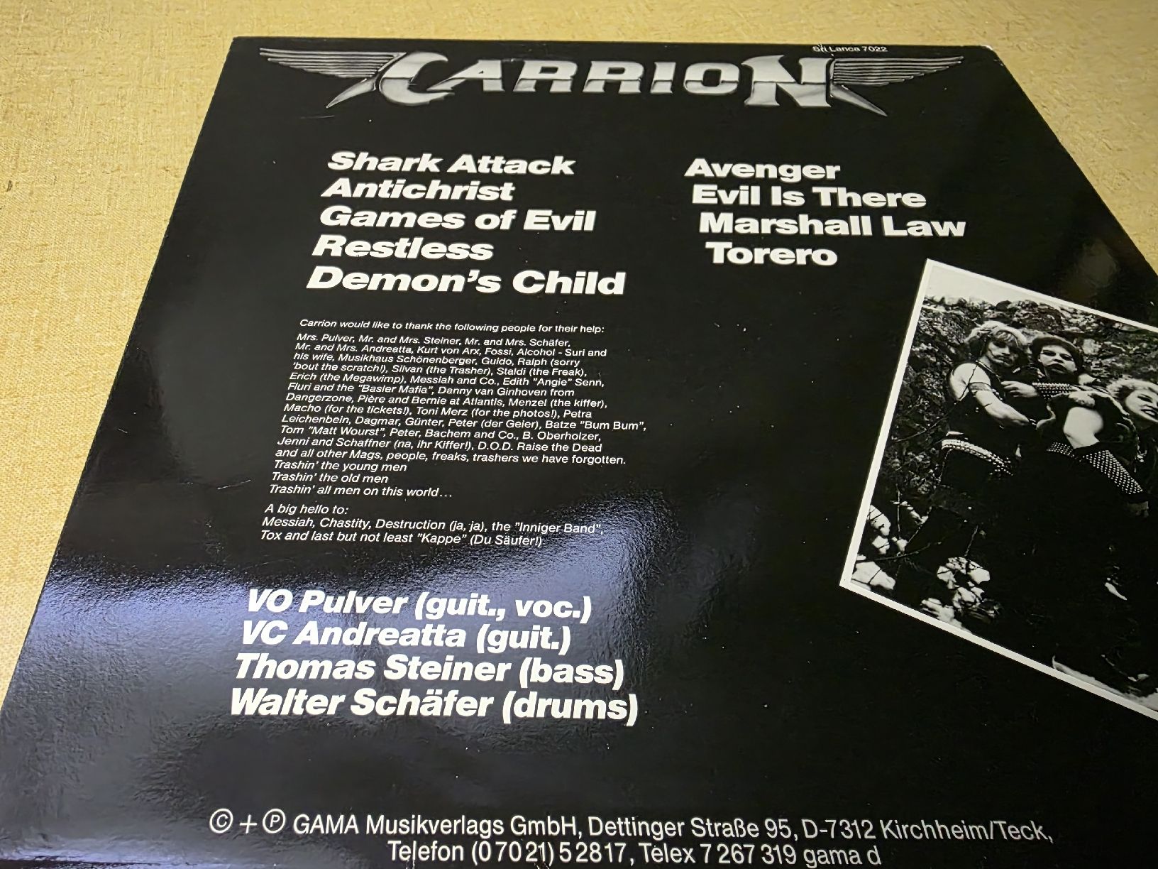 Schallplatten: Carrion Evil Is There  – Gebraucht aus Küssnacht am Rigi von Horoscope 3