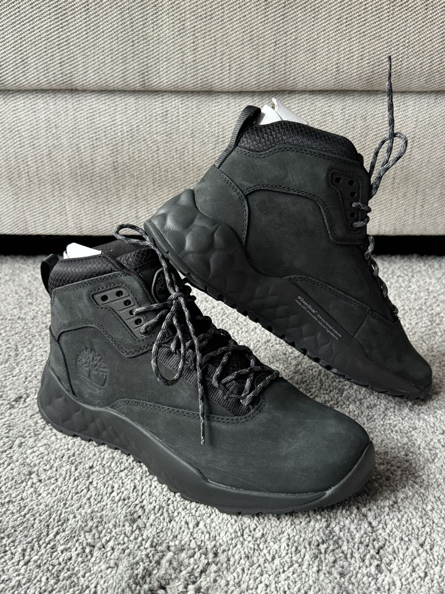 Timberland Scarpe da uomo: Timberland Solar Wave mid blackout nubuck – Nuovo e nell'imballaggio originale da Meggen venduto da gia_wz2q