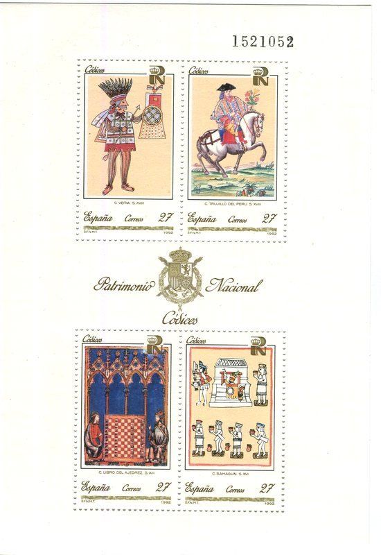 Tous les timbres: Block "Museum". Spanien – Neuf avec emballage d'origine à Basel par Butsch5