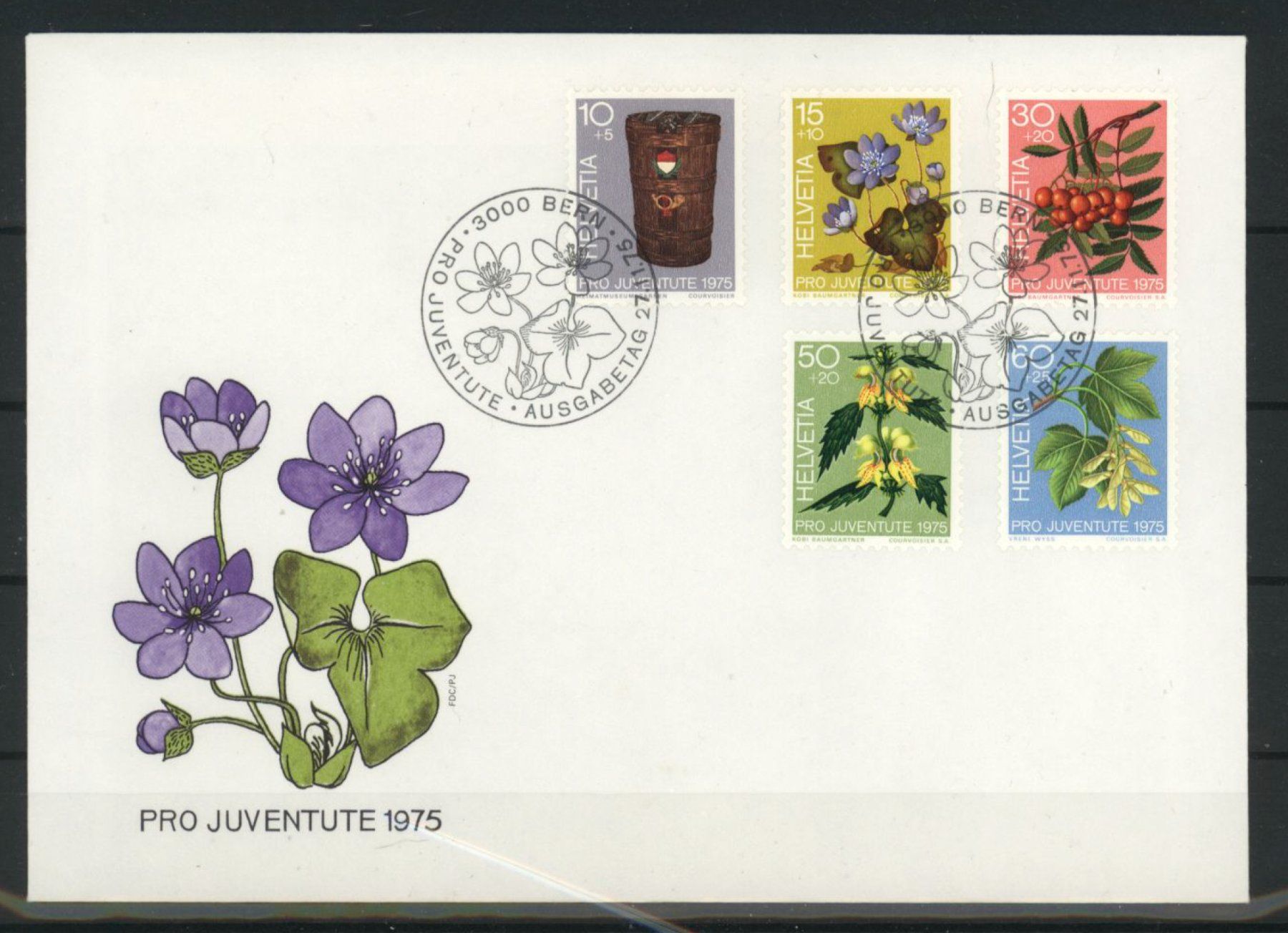 Tutti i francobolli: 1975, FDC, Pro Juventute – Usato da Willisau venduto da Vollstempel